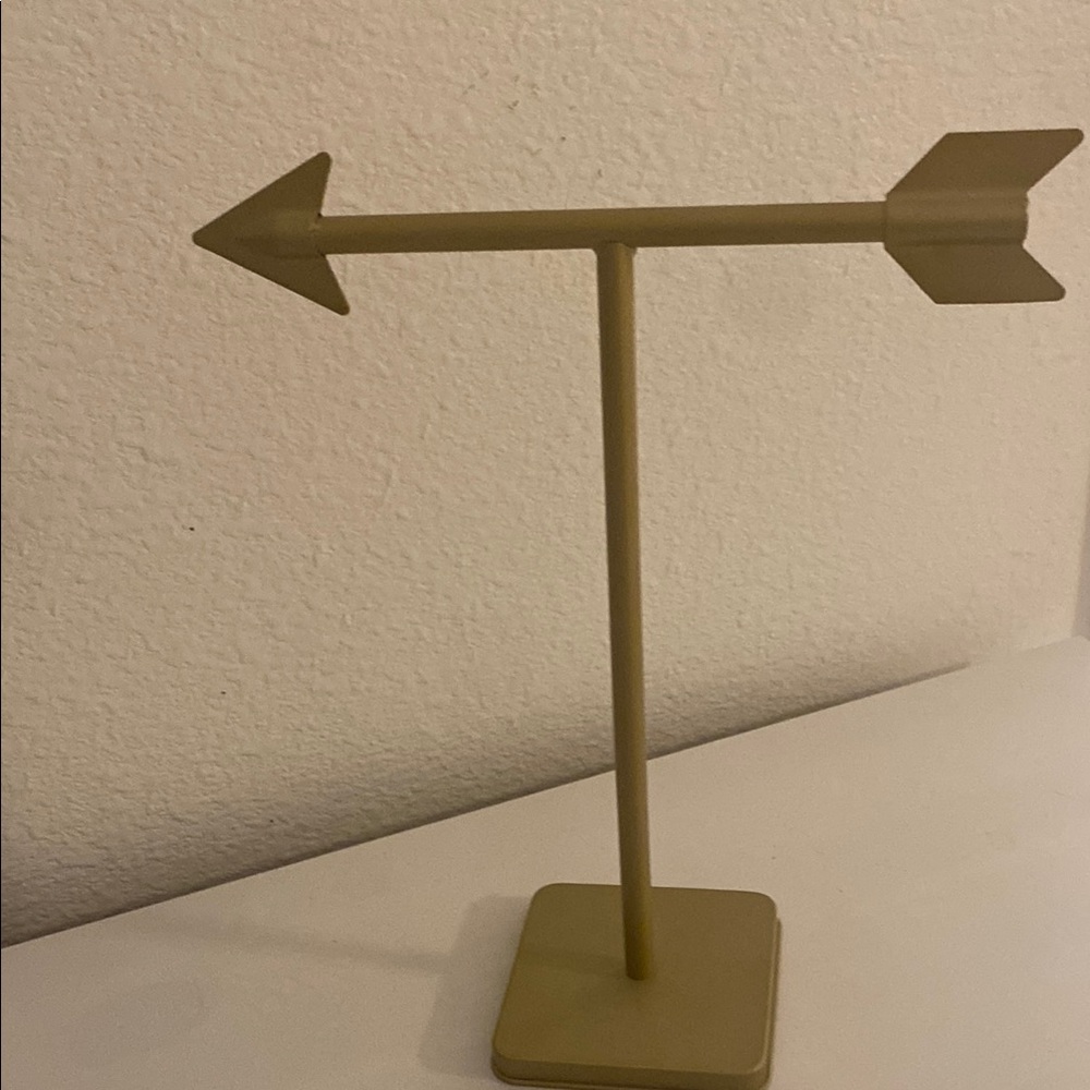 Gold Arrow Jewelry Holder Necklace Holder Room Decor for Girls and Women